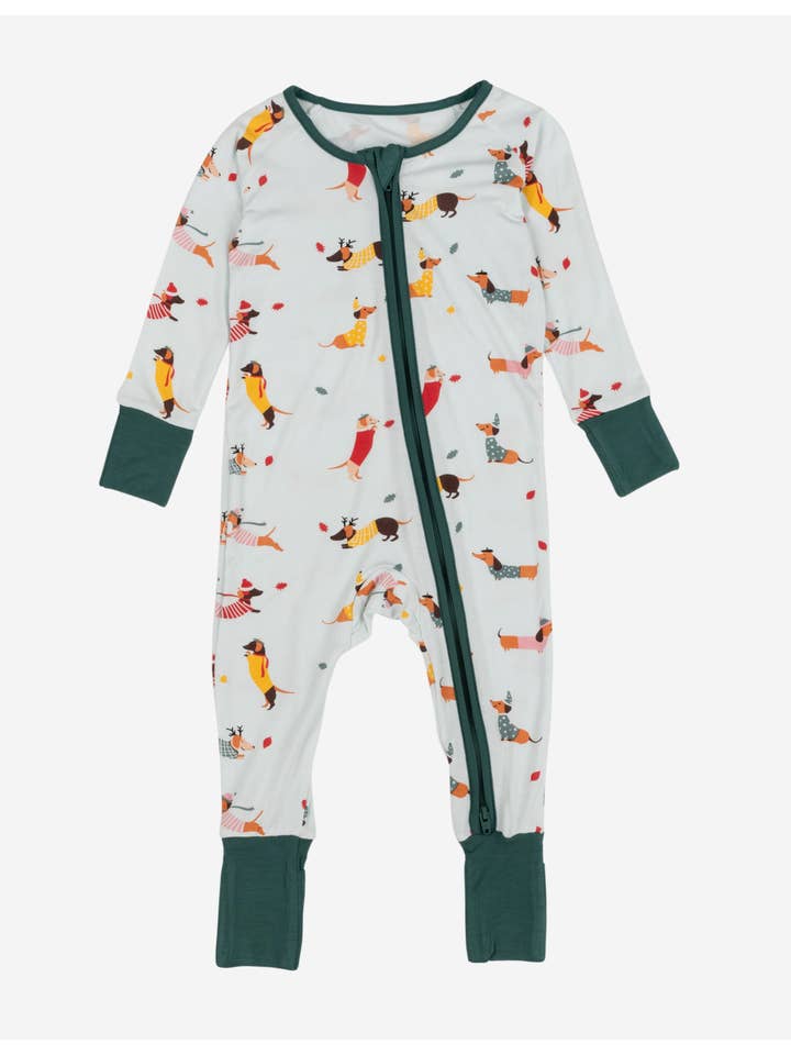 Leveret Pajamas - Wholesale Sleepsuit – Baby - Baby's Footed Bamboo Pajamas - Baby Pajamas - Bamboo13