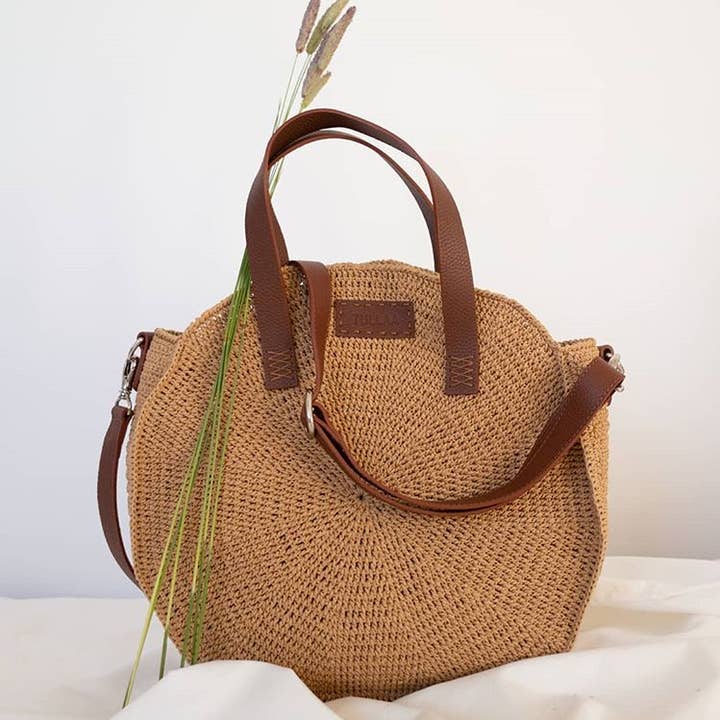 Hoop Crochet Crossbody Bag for wholesale by Darling Spring