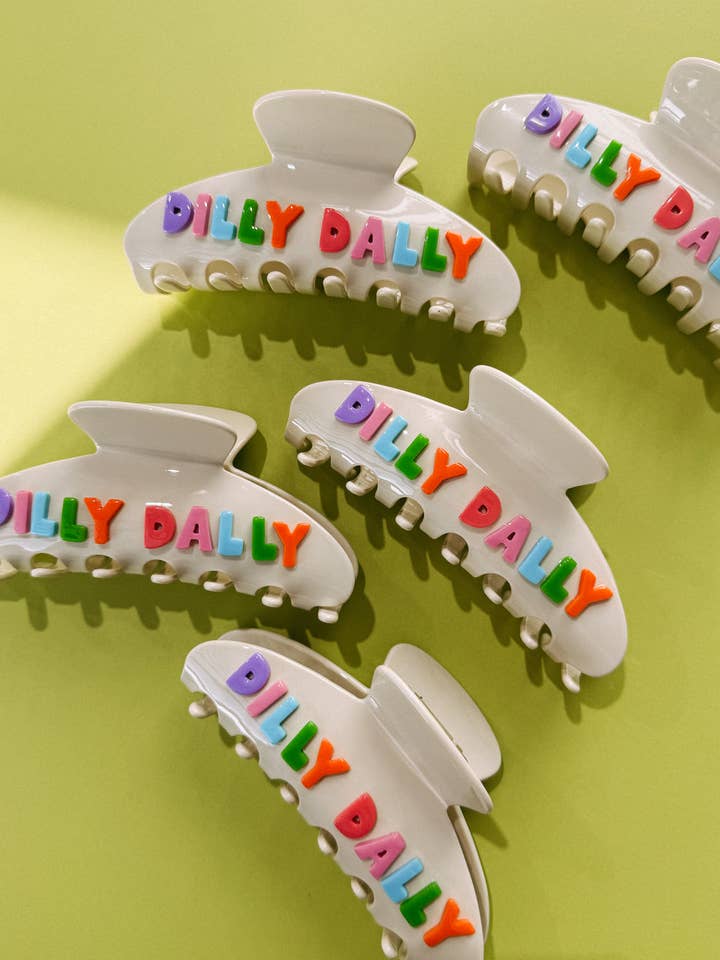 multicolor dilly dally hair clip for wholesale by ETTA & EAST