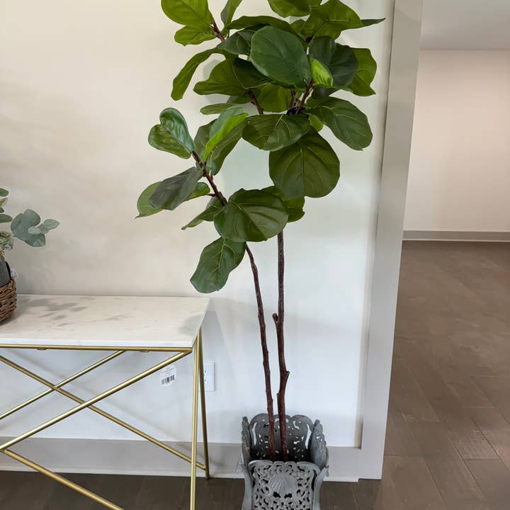 David Christopher's Collection - Wholesale Artificial Plant - Potted Fiddle Leaf Tree 70”1