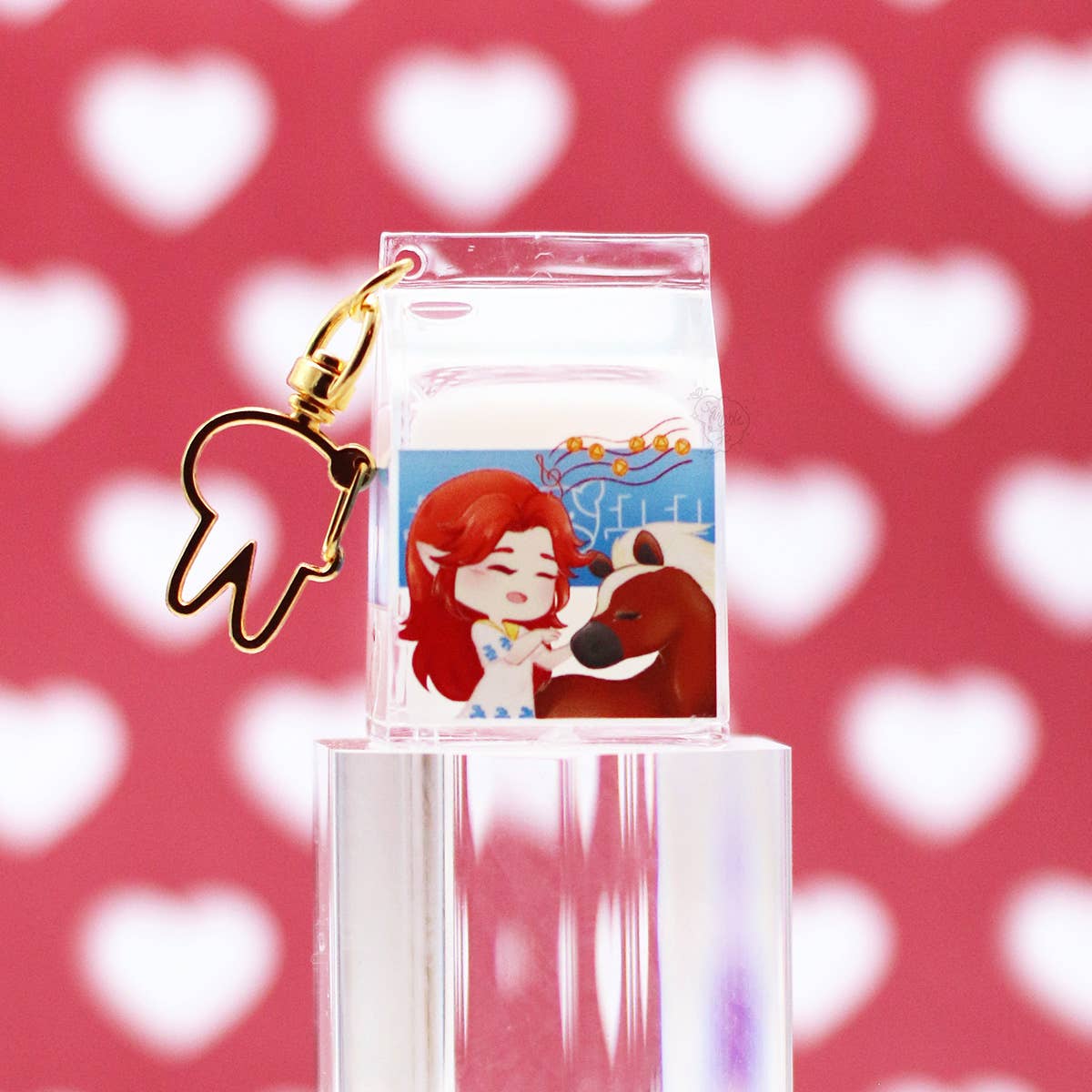 squibblefu - Wholesale Keychain - Women's - LoZ | Lon Lon Milk | Milk Carton Charms3