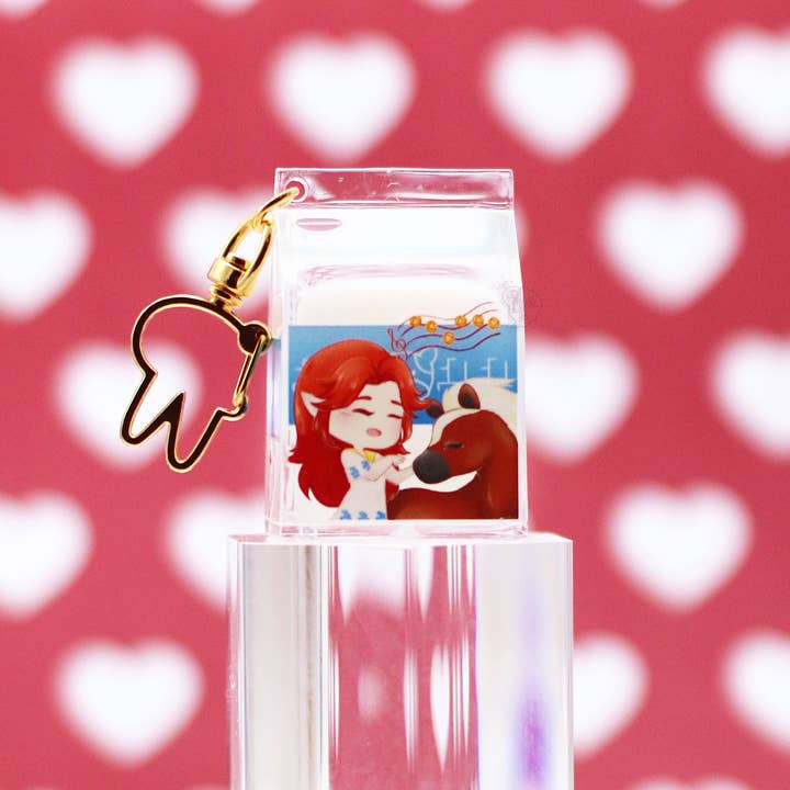 squibblefu - Wholesale Keychain - Women's - LoZ | Lon Lon Milk | Milk Carton Charms3