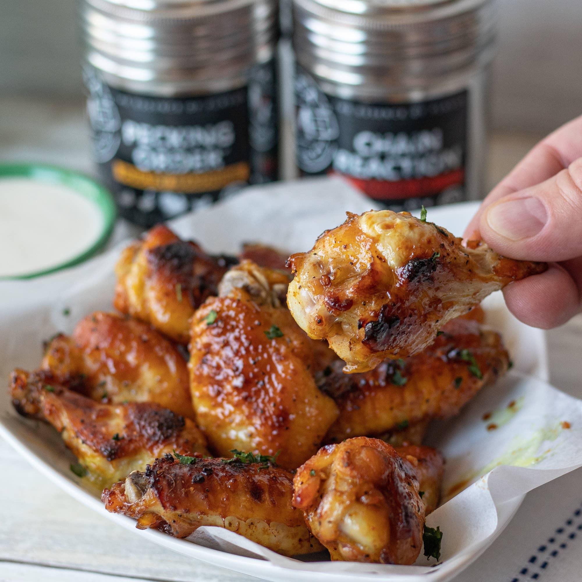 Casa M Spice Co LLC - Wholesale Gedroogde kruidenmix - Pecking Order Poultry Seasoning - Roestvrijstalen shaker2