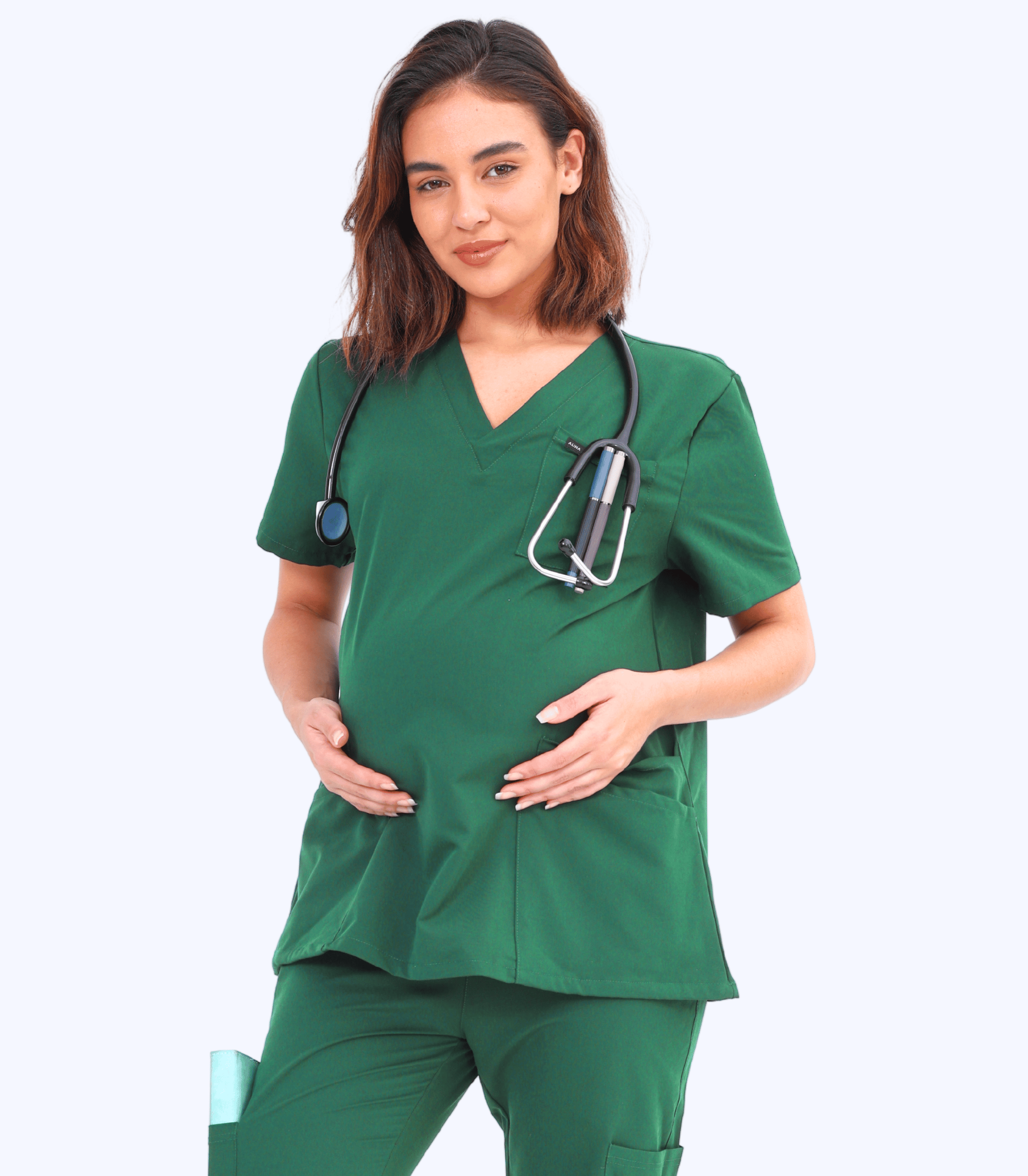 Alina Mae Maternity - Wholesale Healthcare Uniform - Women's - Maternity Scrubs Shirt for Pregnancy8