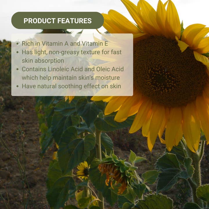 Nature Packaged - Wholesale Bath/Body Oil - Sunflower Carrier Oils - 100% Pure - Farm-Direct Sourcing4