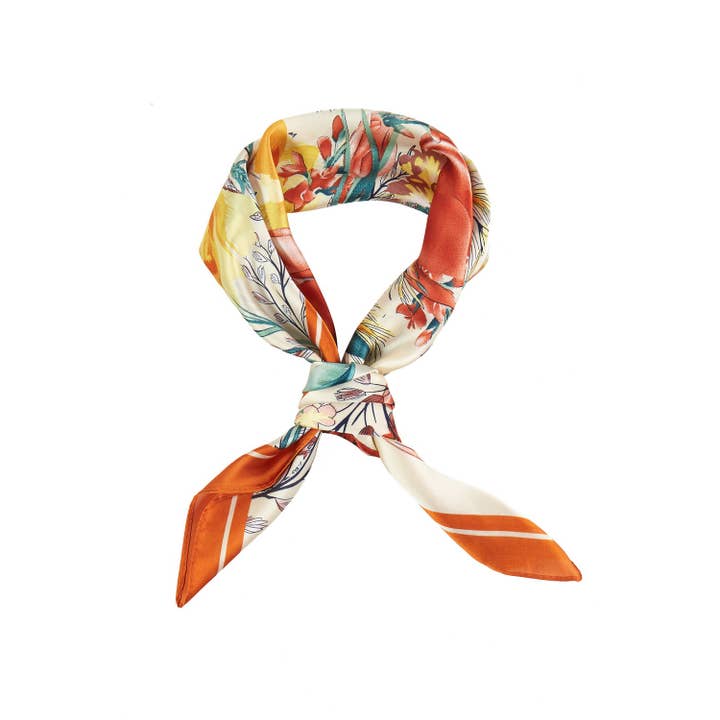 Anarchy Street - Wholesale Scarf - Women's - Floral Garden Print Bandana