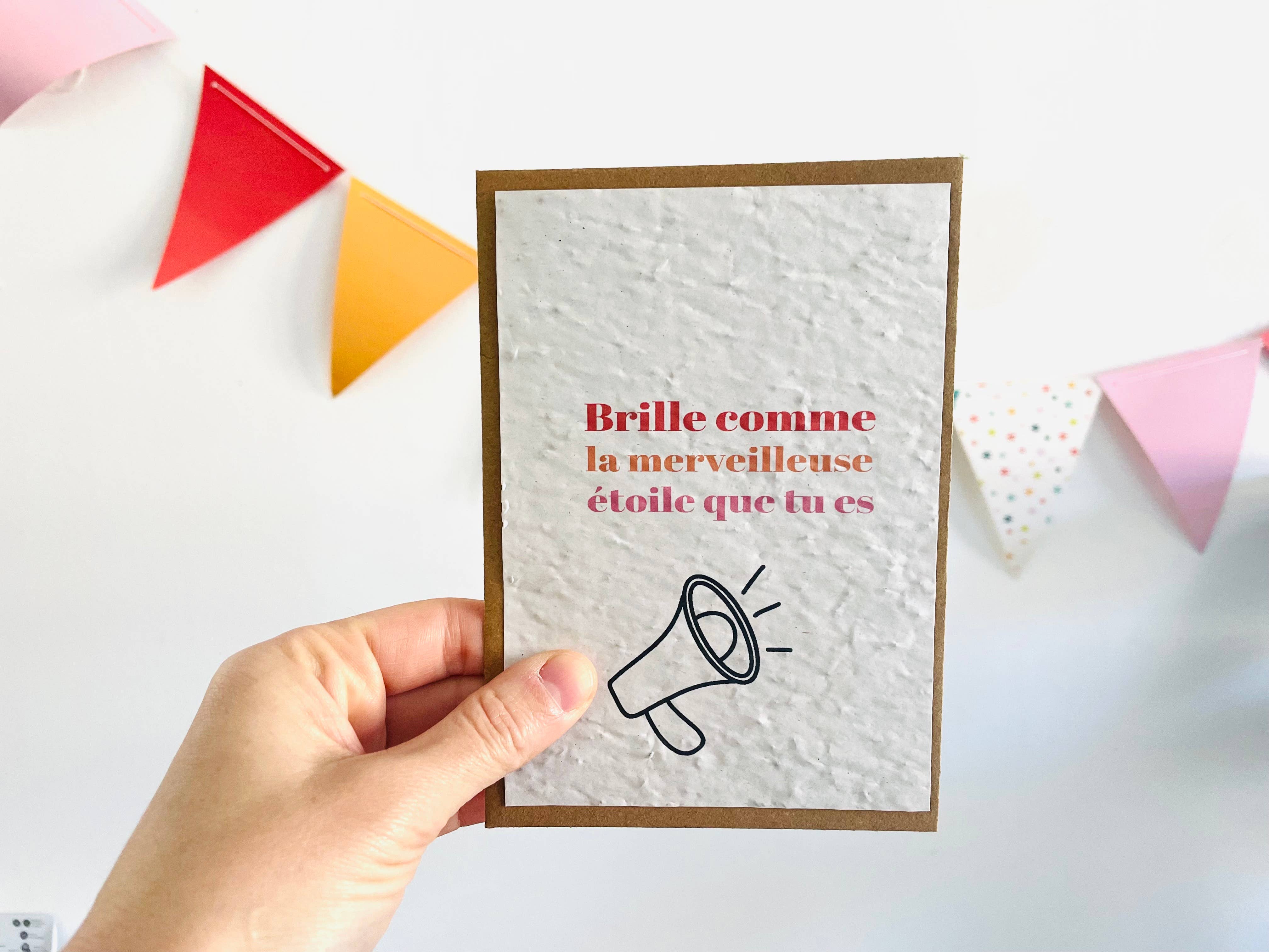 Sochizen - Vendita all'ingrosso Biglietti di auguri generici - Brilla come0