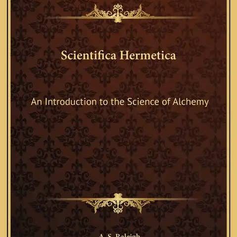 Books by splitShops - Wholesale Science & Math Book - Scientifica Hermetica: An Introduction to the Science of Alchemy - Hardcover