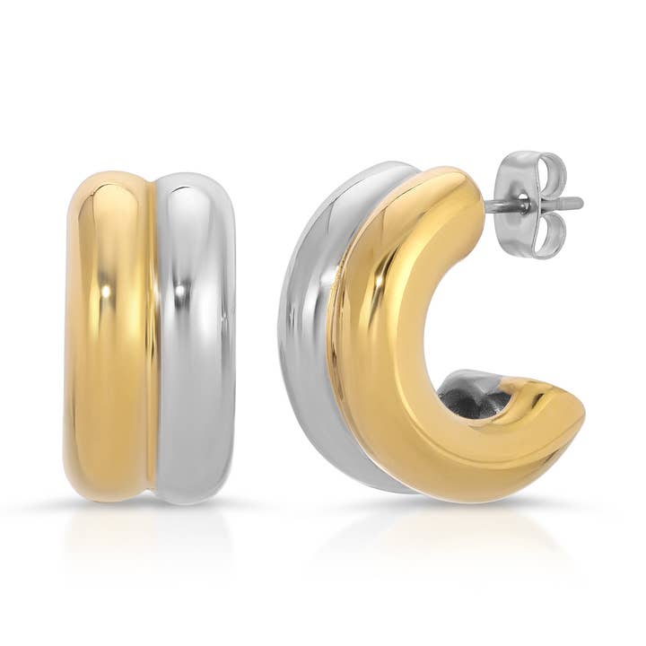 KOZAKH - Vente Créoles - Boucles d'oreilles Blunt0