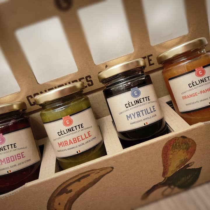 Confitures Célinette - Wholesale Jam/Jelly - “Timeless” Discovery Box1