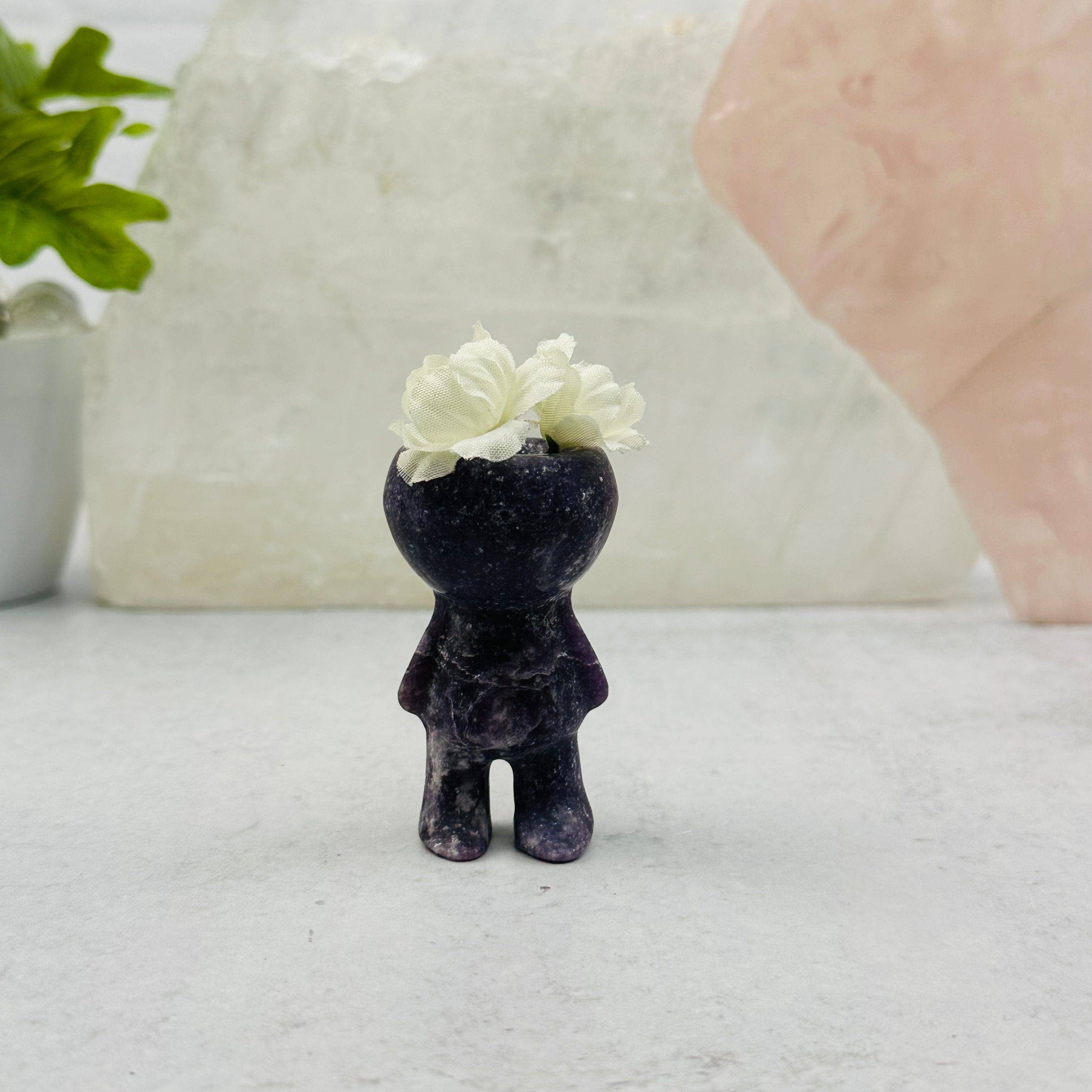 Rock Paradise - Wholesale Plant Pot - Crystal Gemstone Carved Mini Plant Holder for Air Plants3