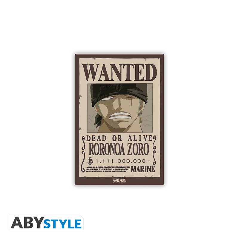 ABYstyle - Vente Aimants - One Piece - Aimant Recherché Zoro