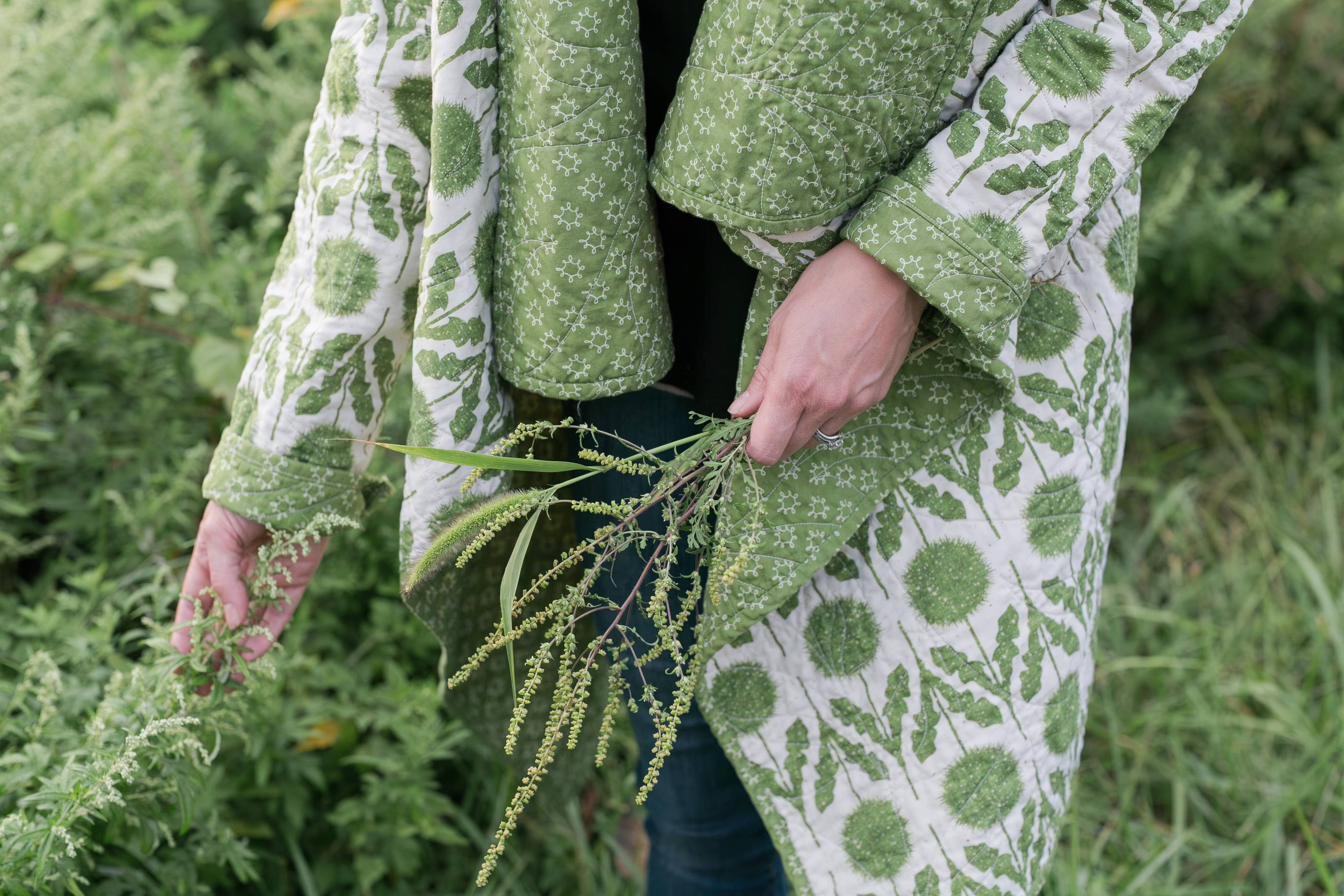 Rachel Rossi Design - Wholesale Craft Sewing Kit - Cozy Cascade | A Quilted Open Front Cardigan6