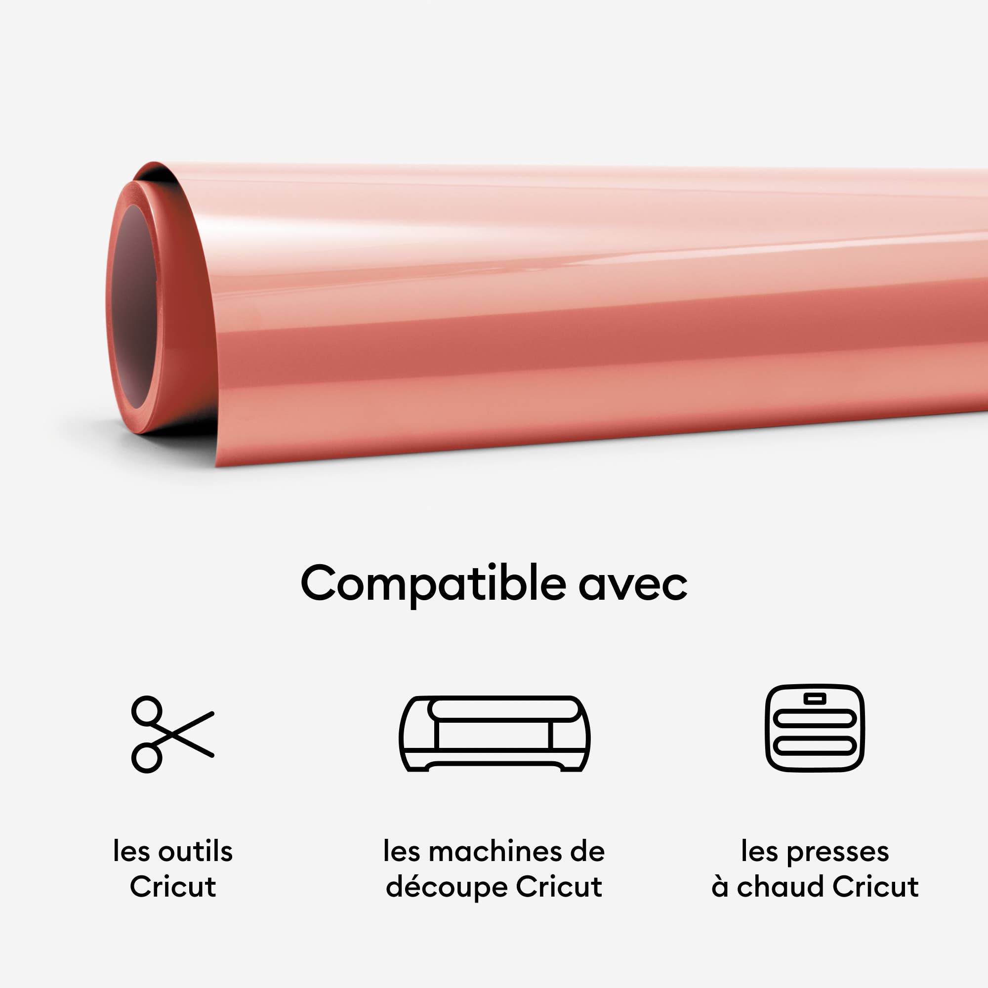 Graine Créative - Wholesale Sublimation Transfer - CRICUT - CORAL IRON-ON 30.5CMX61CM4