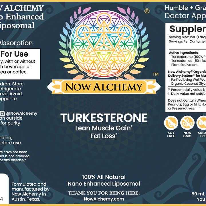 Now Alchemy - Wholesale Oral supplement/vitamin - Turkesterone1