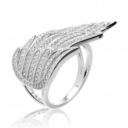 Vanity Wing Ring for engroshandel hos Noveottouno Jewels