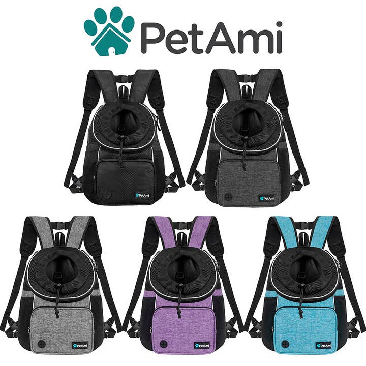 PetAmi - Wholesale Pet Carrier - Cat/Dog - Deluxe Front Chest Pet Carrier Backpack9