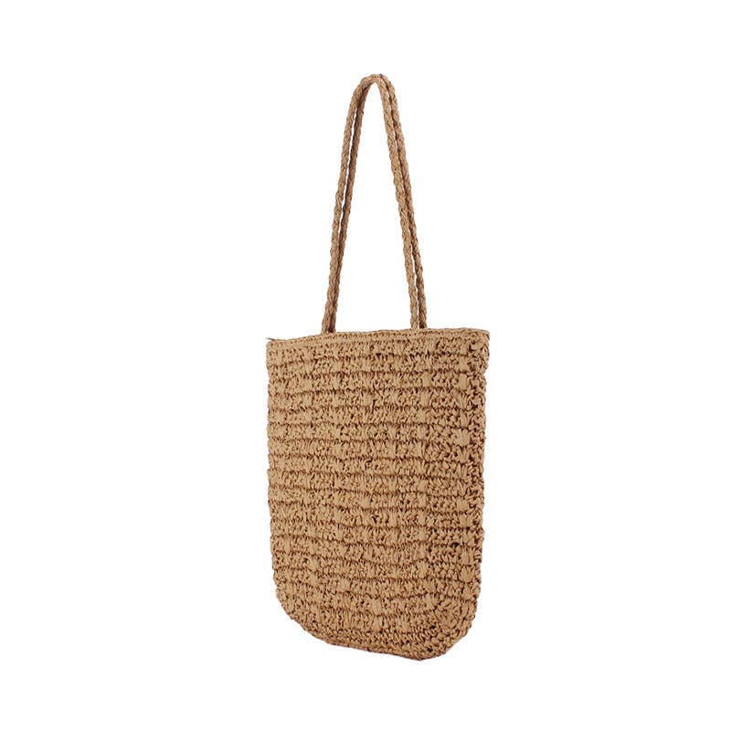 EmberLoom – wholesale Tote bag – Women's – Woven Round Handle Tote2