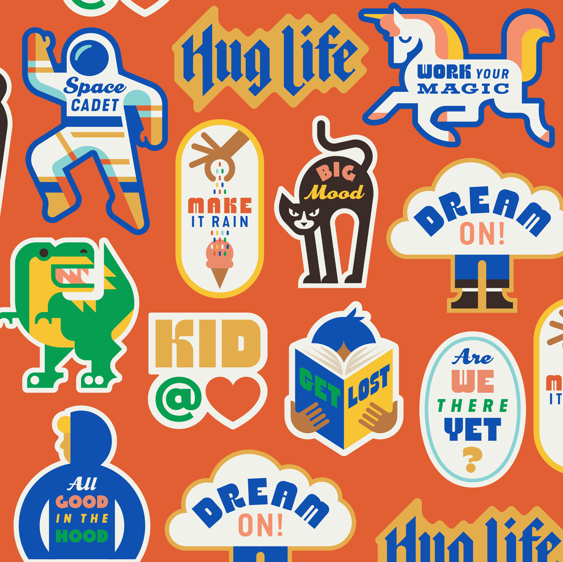 Heartlandia - Wholesale Sticker - „Zijn we er al?” Sticker1