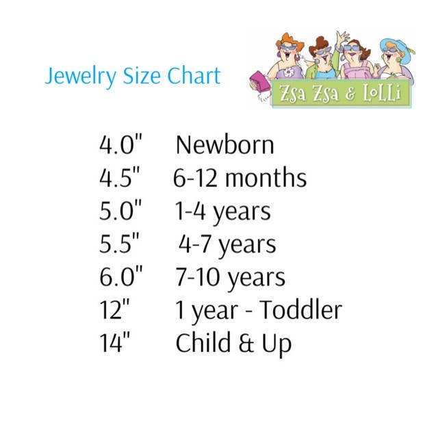 Zsa Zsa & LoLLi Monogram Blanks - Wholesale Beaded Bracelet - Kids - Classic Pearls (RP-1 White) Bracelet, Children's Jewelry3