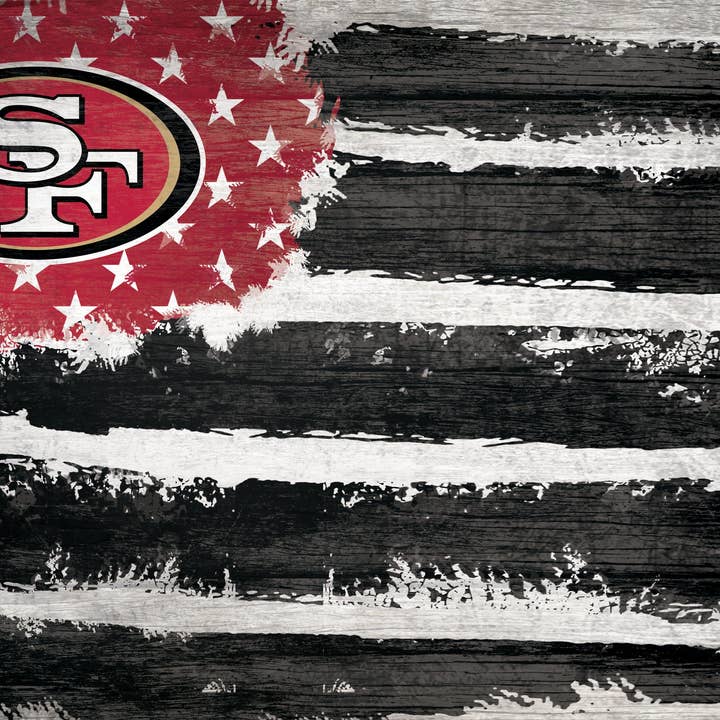San Francisco 49ers Vlag 17x26 voor wholesale door Fan Creations