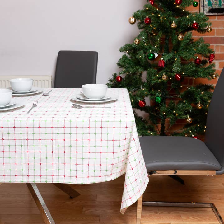HOLIDAY DOBBY TABLECLOTH for wholesale by Fabstyles