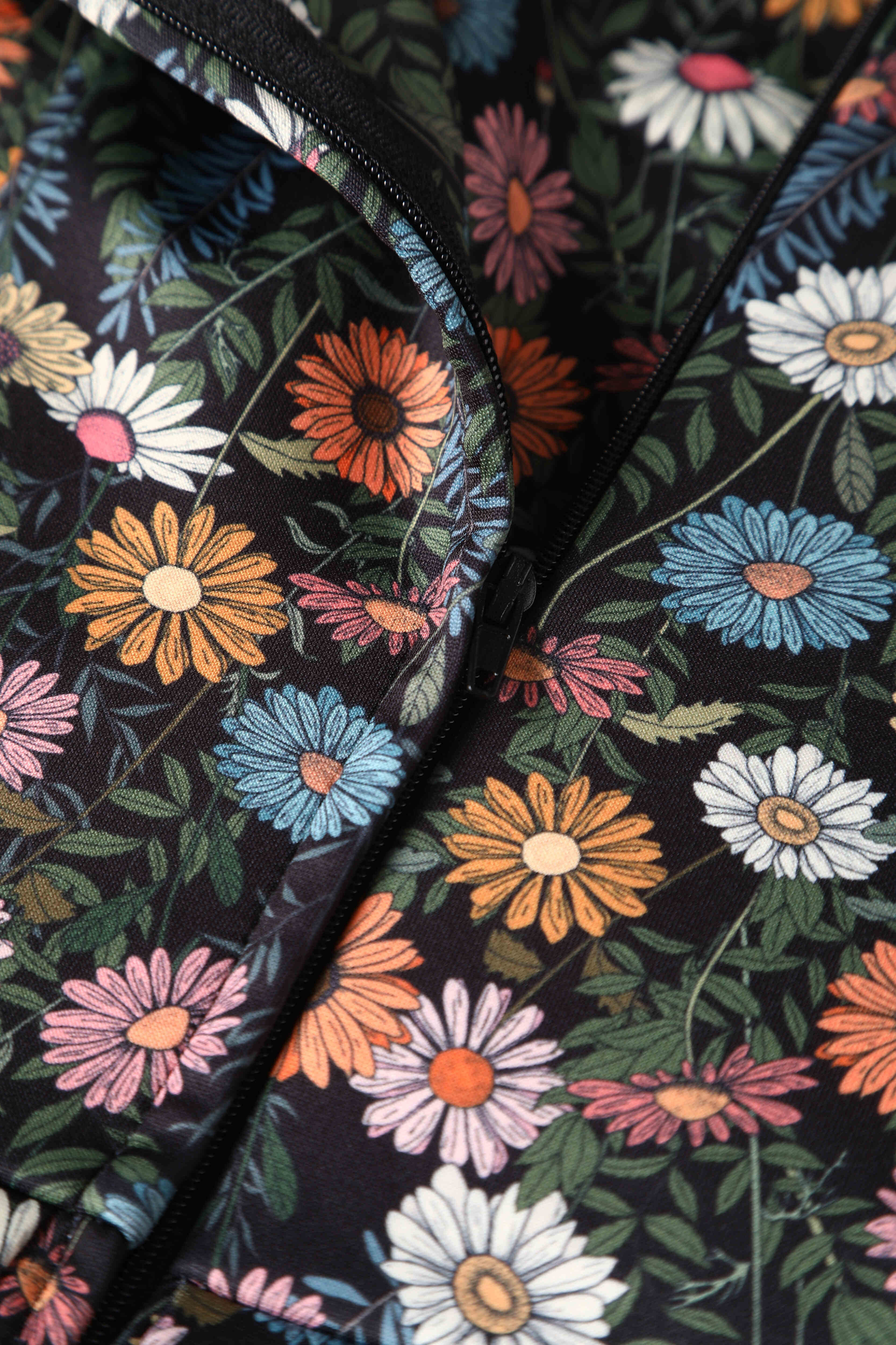 Dolly & Dotty – wholesale Dress – Women's – Lily Black Wildflower Off-Shoulder Dress6