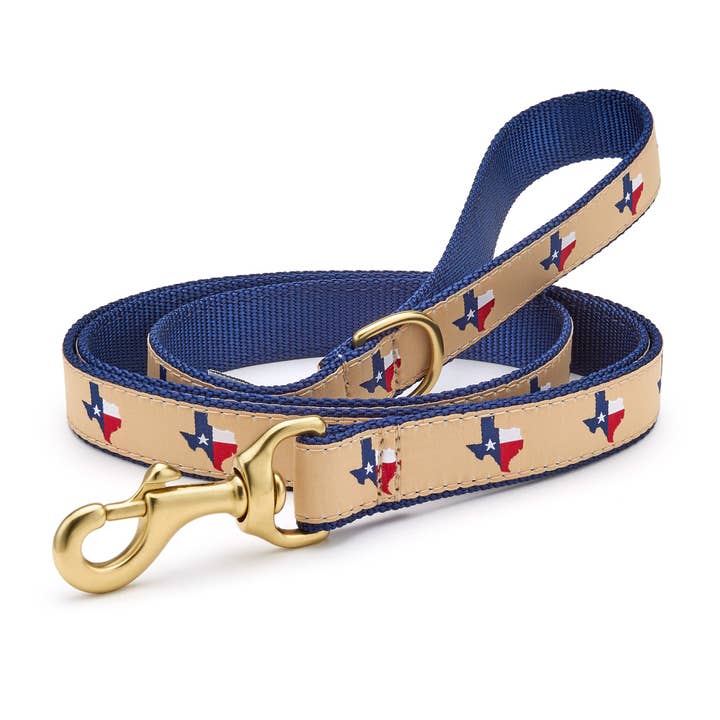 Texas Dog Lead - Navy for wholesale by Up Country, Inc.