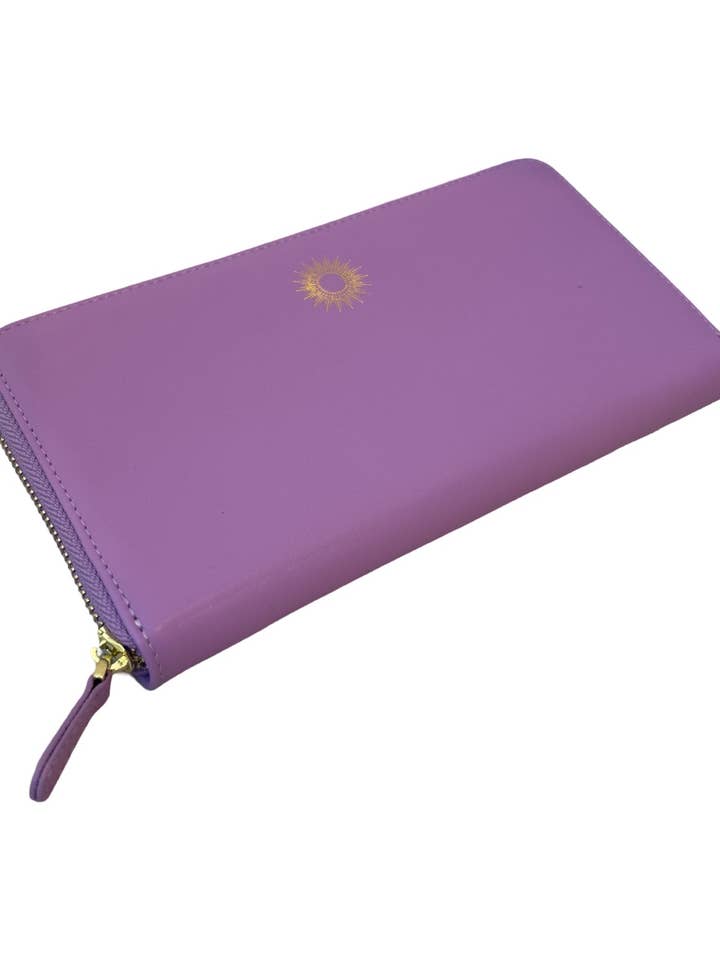 Travel Jewelry Wallet, Mauve for wholesale by Maven Home