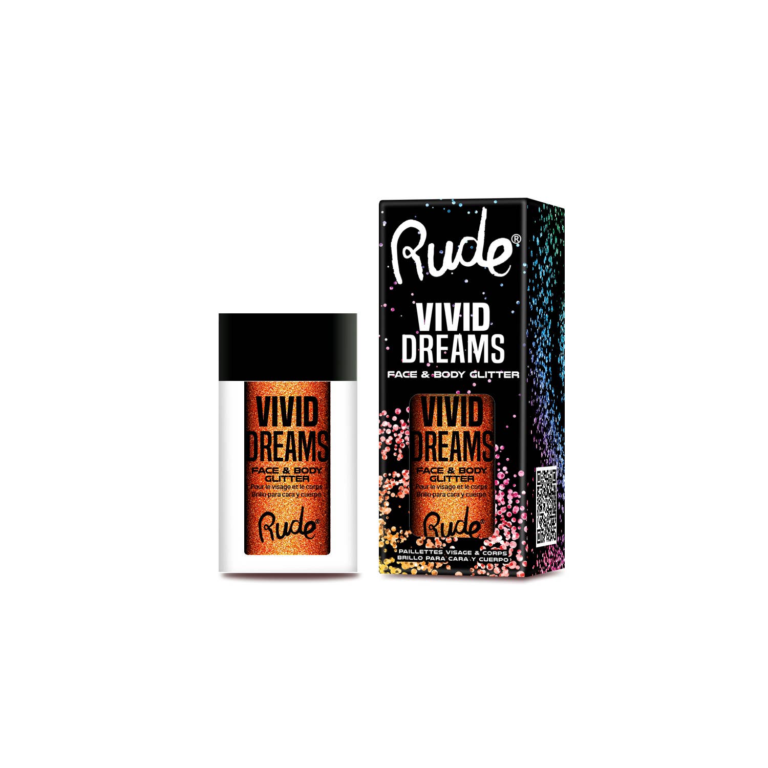 Rude Cosmetics - Wholesale Body Glitter/Shimmer - Vivid Dreams Face & Body Glitter20
