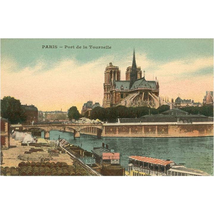 Magnet FF-13 Notre Dame, Paris, France for wholesale by Found Image Press