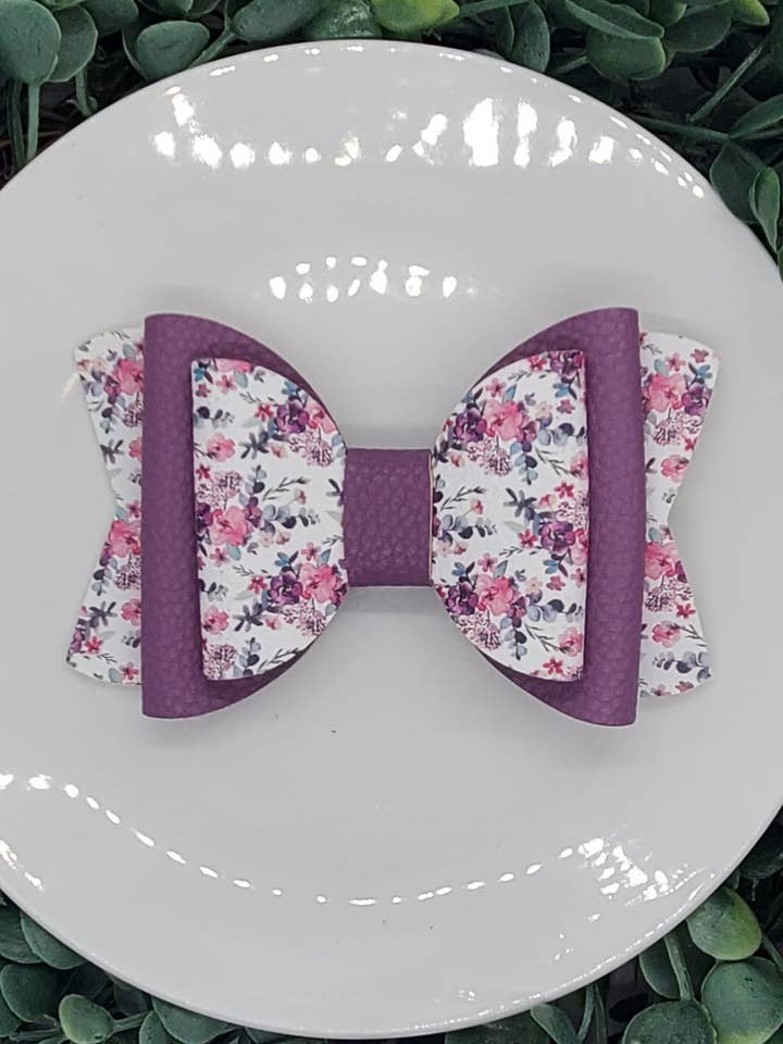 Nœud floral 5" pour la vente par Ashcraft Creations & Designs