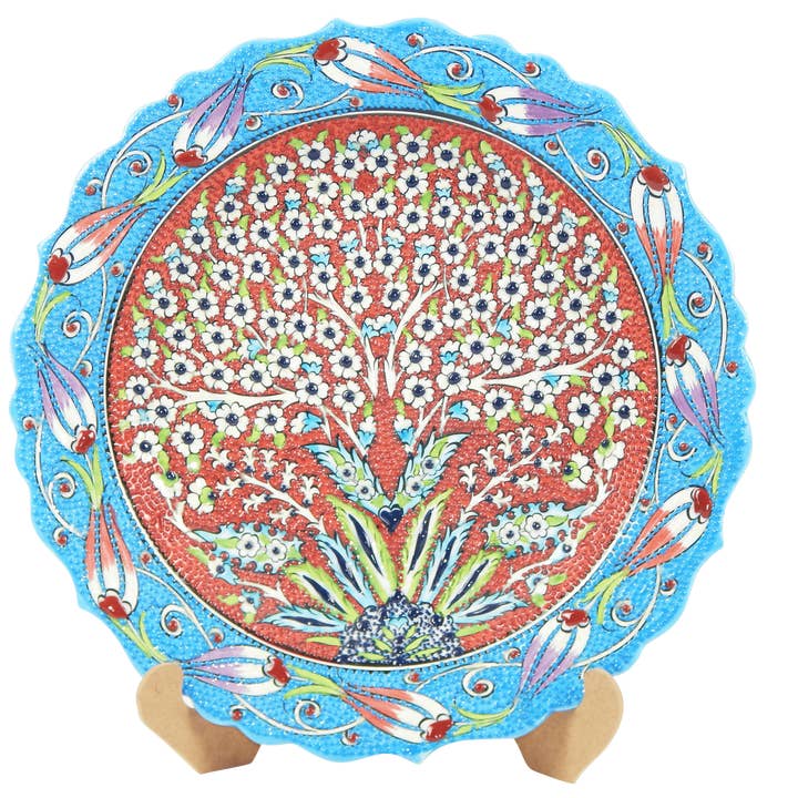 Tree of Life Design Platter for wholesale by Vintage Pillows Store