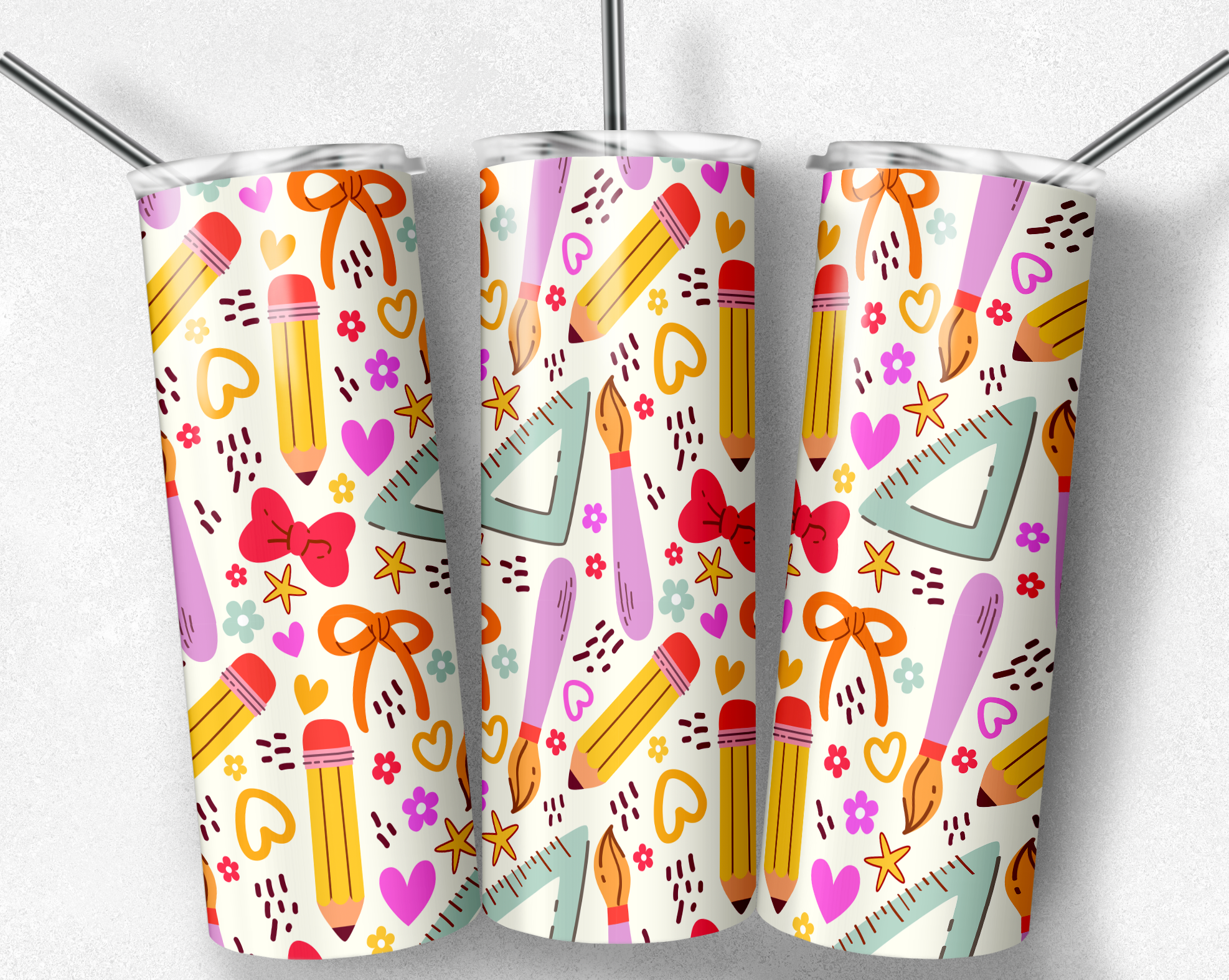 So Peachy Designs - Wholesale Insulated Mug/Tumbler - Teacher Tumbler, School Tumbler, Teacher Gift0