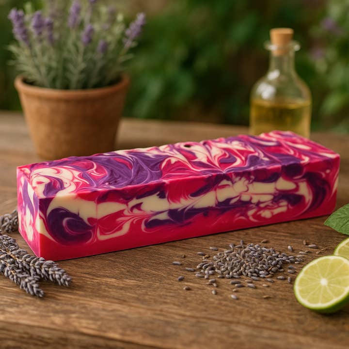 DeShawn Marie Soap Boutique - Wholesale Bar Soap - Lavender Crush 3.5 LB Soap Loaf