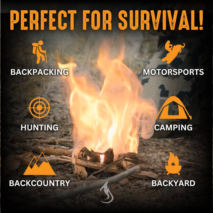 Sophos Survival - Wholesale Lighter - Sophos Survival | 5" Ferro Rod Fire Striker