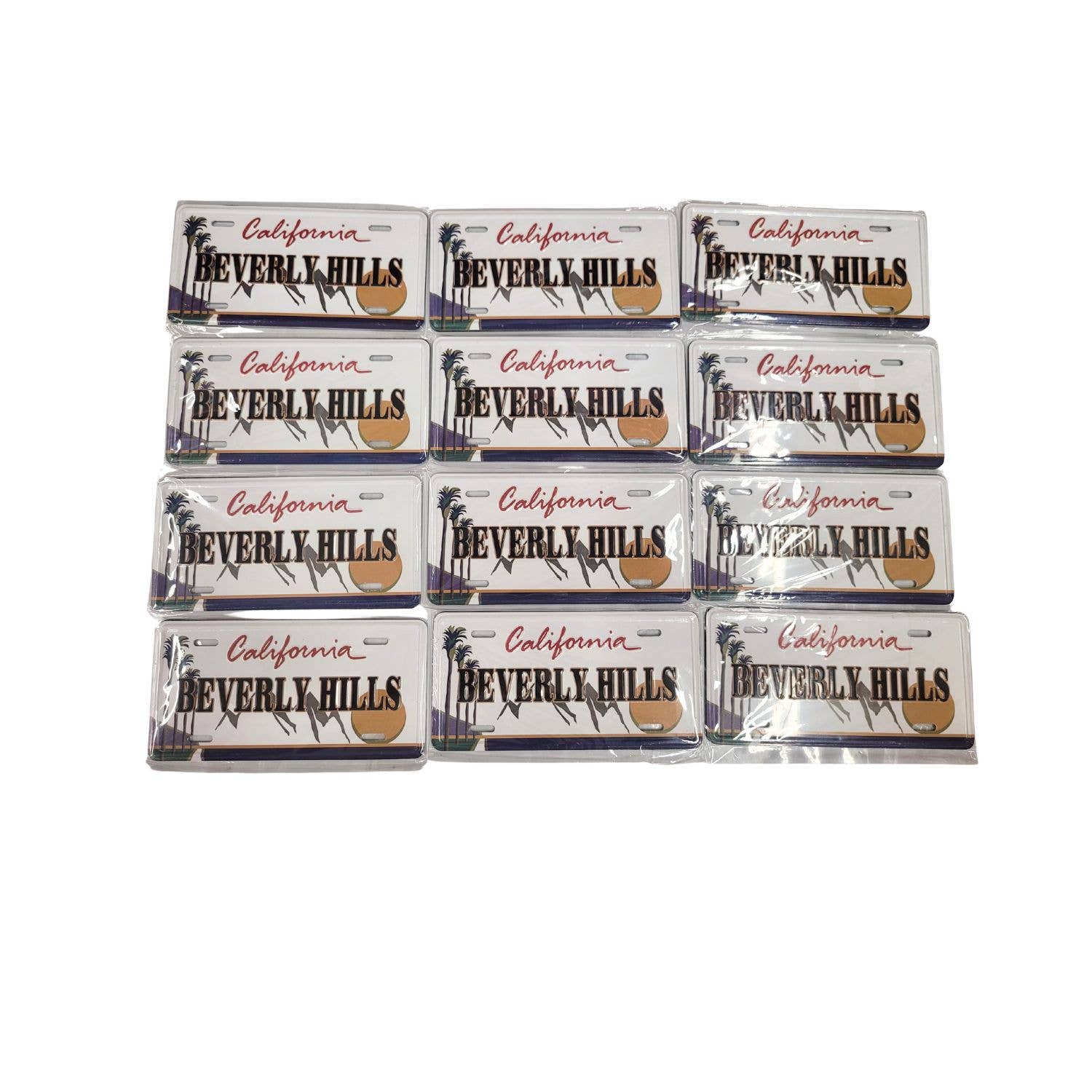 ZKY Wholesale - Wholesale Magnet - Beverly Hills License Plate Magnet0