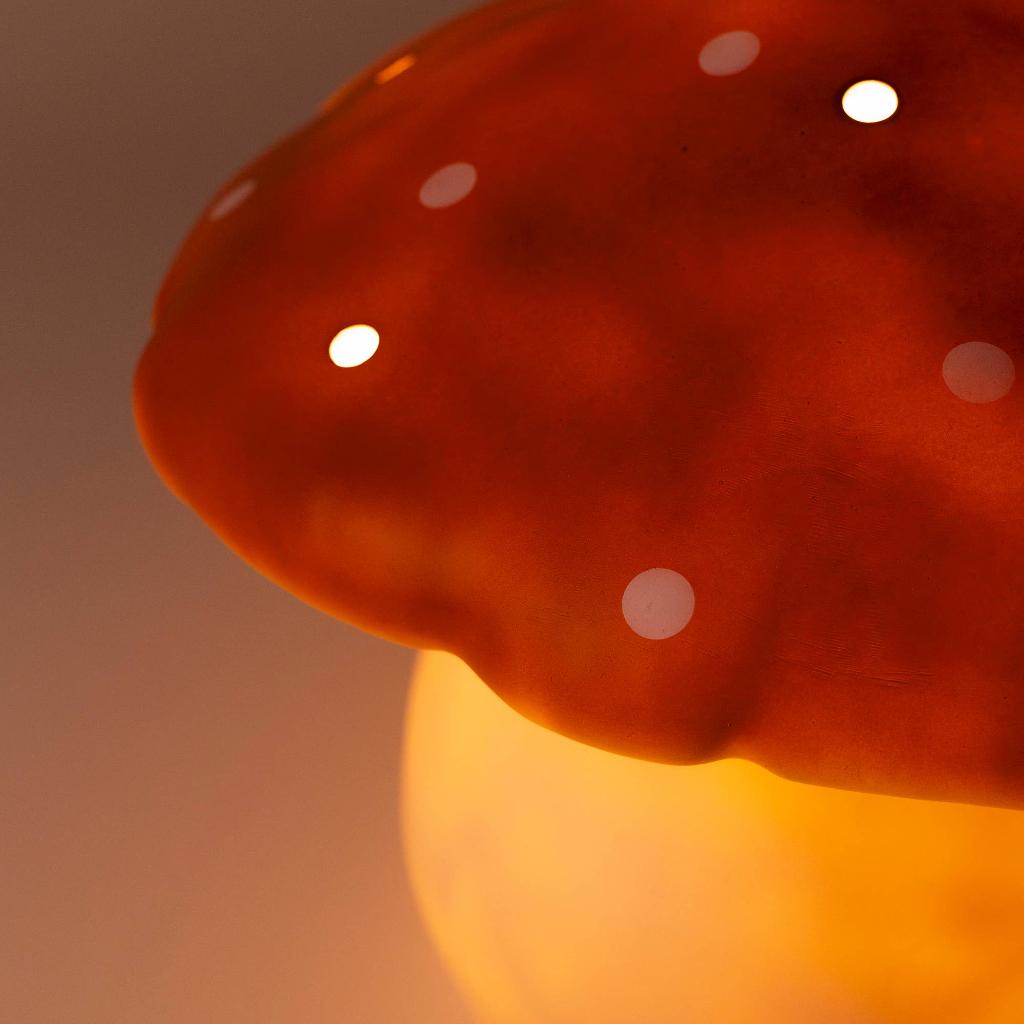 Egmont - Wholesale Figurine Lamp - Large Mushroom Terra w/ Plug3