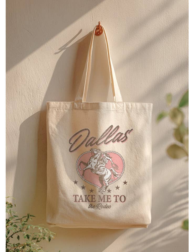 EMMÈNE-MOI AU SAC FOURRE-TOUT GRAPHIQUE RODEO pour la vente par PINK NABI