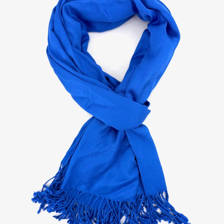 Maison Unik Accessoires - Wholesale Scarf - Women's - Solid satin stole – 100% viscose – 70x180 cm -women