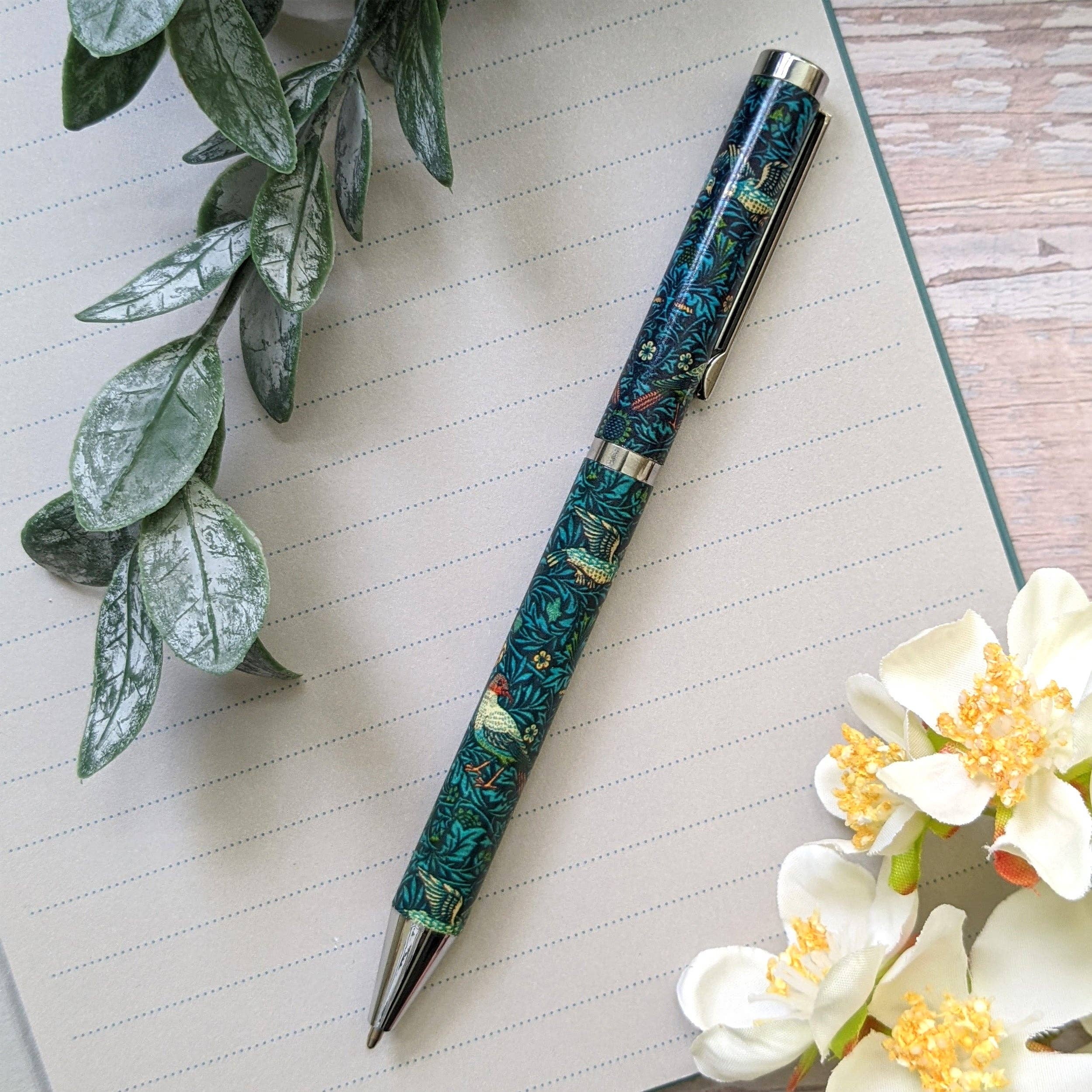 Robert Frederick Ltd - Wholesale Pen - William Morris Birds Ballpoint Pen In Gift Box5