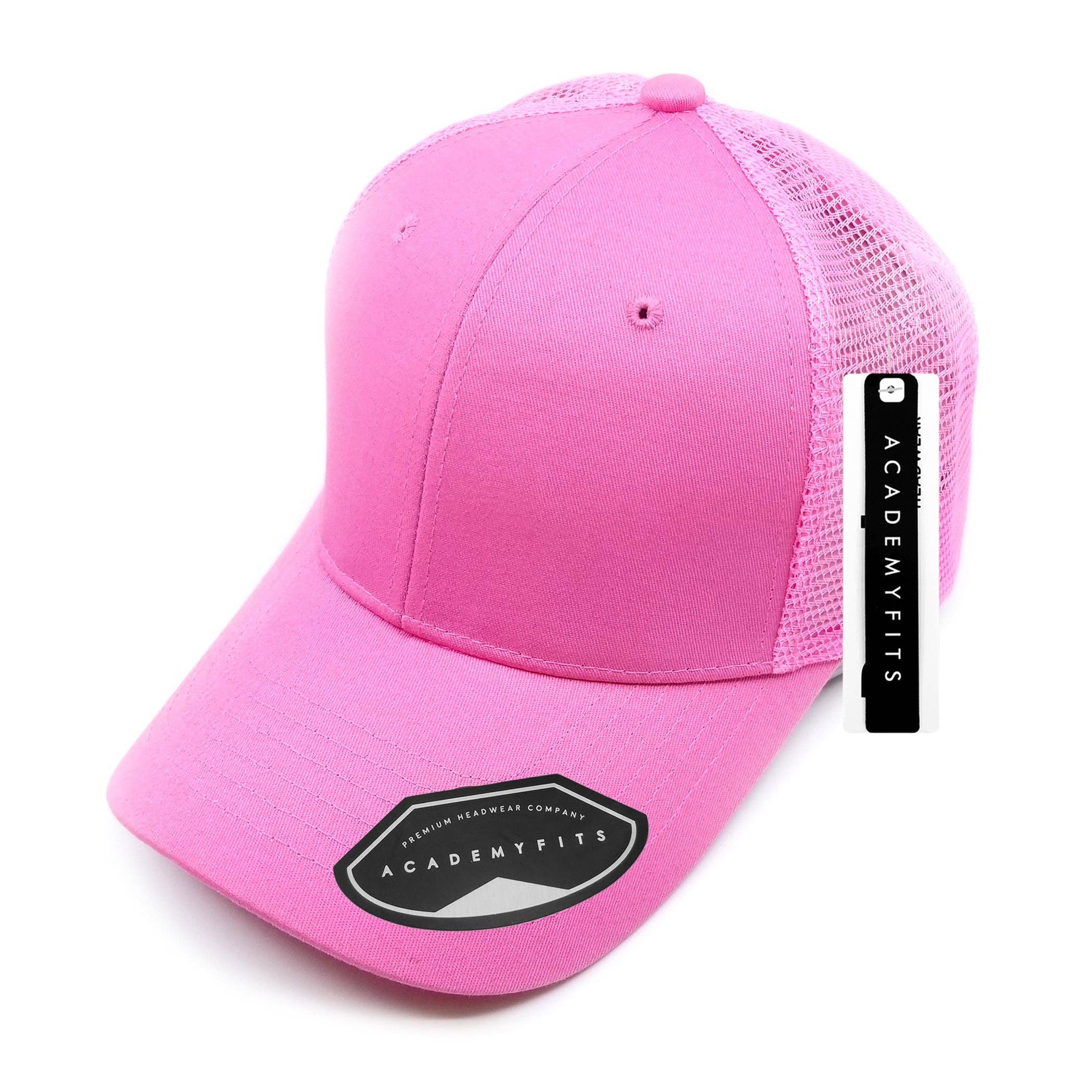 The Park Wholesale – wholesale Trucker hat – Unisex – Academy Fits Cotton Curve Trucker Hat - 207310