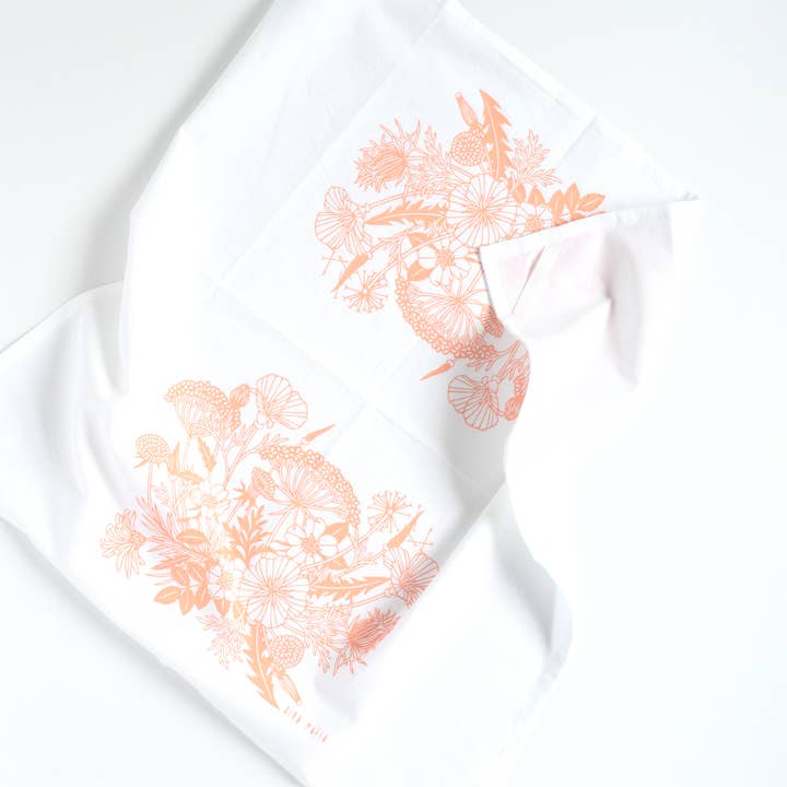 Bird Mafia - Wholesale Tea Towel - Wildflower Flour Sack Towel