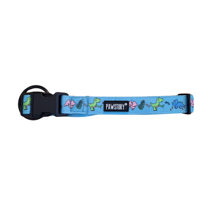 Trail Buddy Collar - Funky Dino for wholesale by PawStory