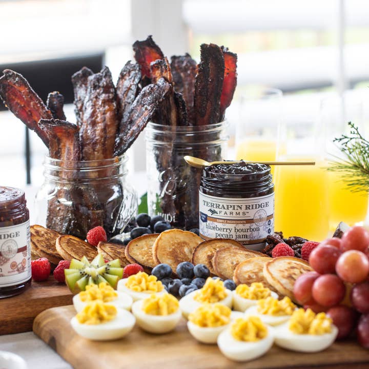 Terrapin Ridge Farms - Wholesale Jam/Jelly - Quart - Blueberry Bourbon Pecan Jam