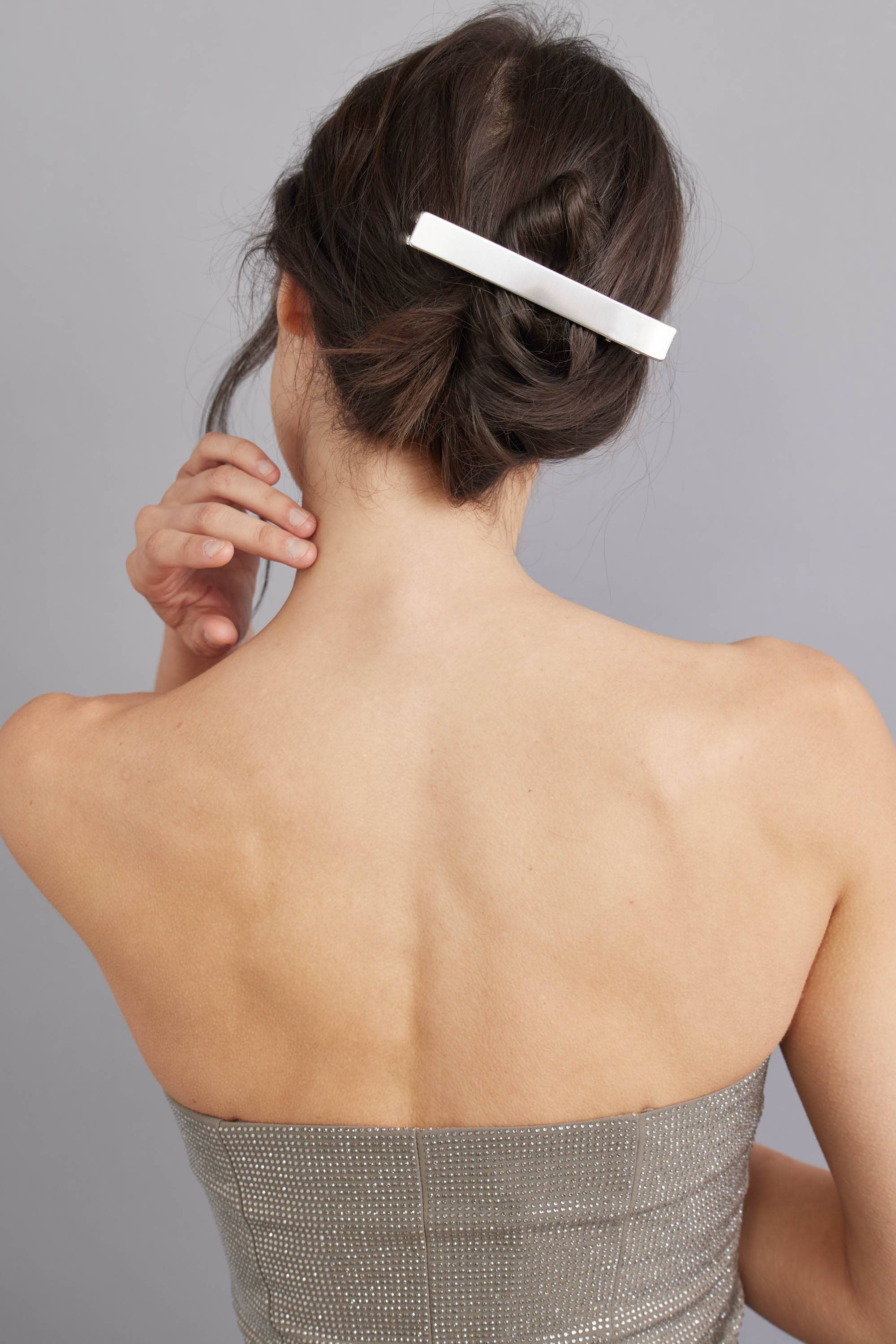 Tiepology - Wholesale Hair Clip - Women's - Large Glossy Coated Metal Hair Clip4