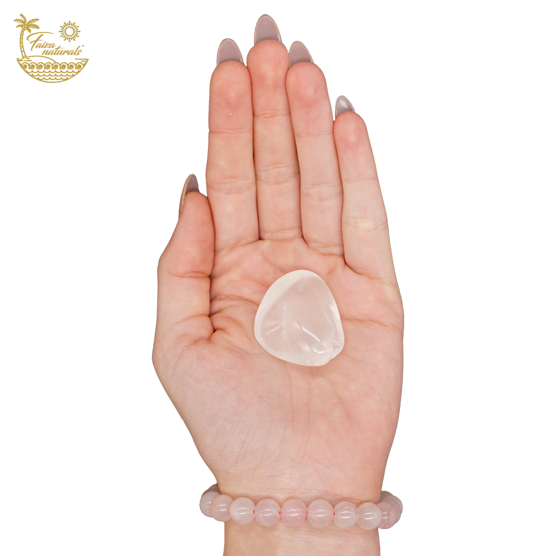 Faiza Naturals - Vendita all'ingrosso Pietra/cristallo spirituale - Cristalli di quarzo trasparente burattati alla rinfusa2
