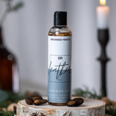 Gel de ducha de cuero para venta al por mayor de Grounded-Roots