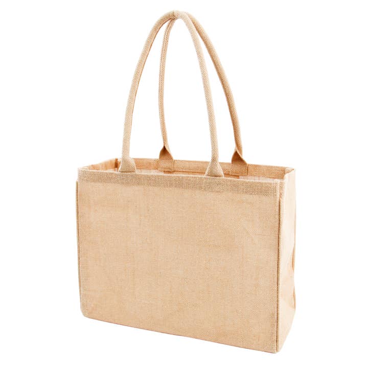 KAF Home - Wholesale Grocery/Shopping Bag - KAF Home Jute Market Tote Bag - Durable and Oversized17