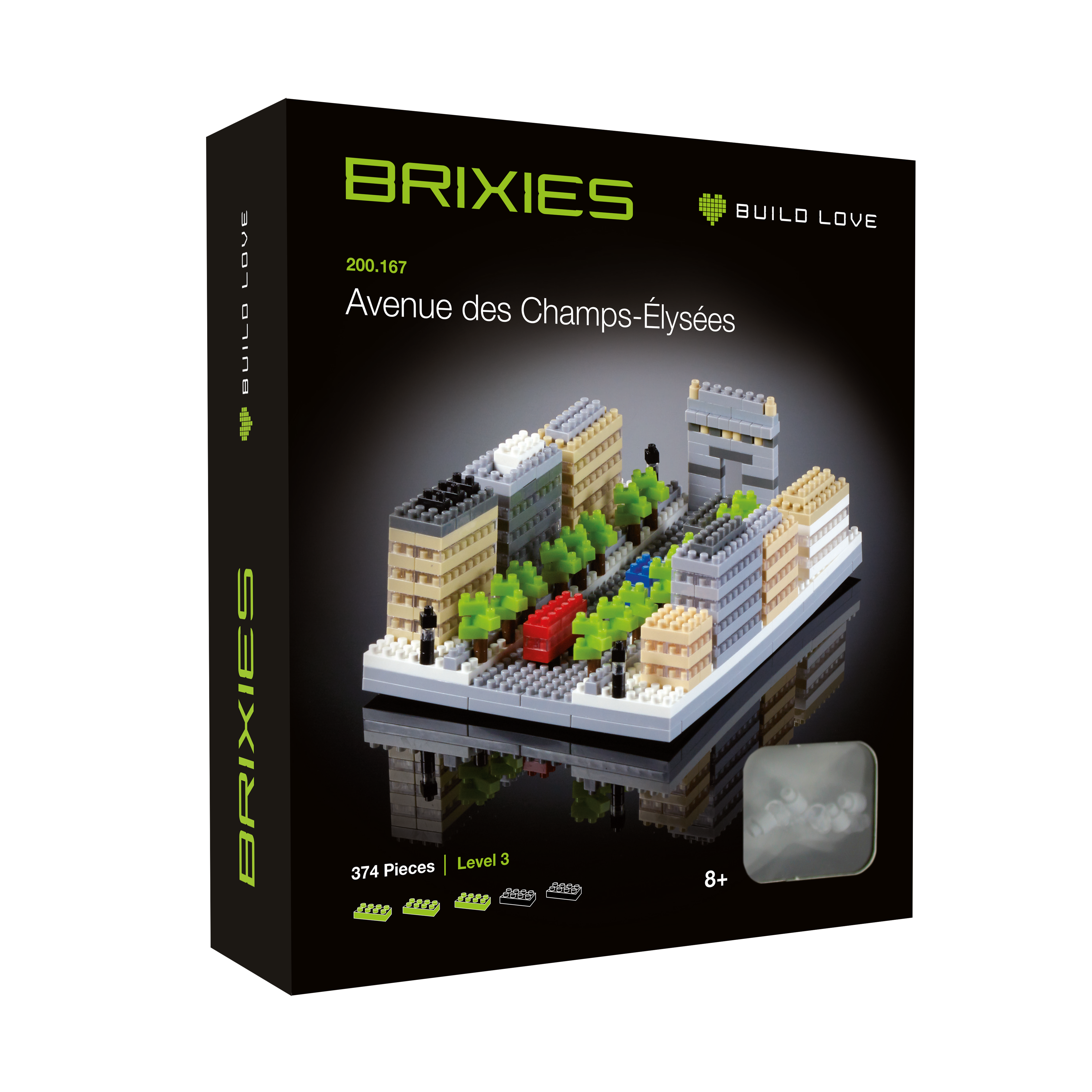 Brixies – wholesale Build-a-toy – Child – BRIXIES Avenue des Champs-Elysees2